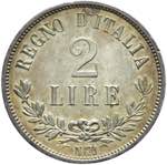 Vittorio Emanuele II - 2 lire 1863 Napoli ... 