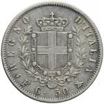 Vittorio Emanuele II - 50 centesimi 1861 ... 