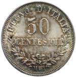 Vittorio Emanuele II - 50 centesimi 1867 ... 