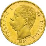 Umberto I - 50 lire 1891 ... 
