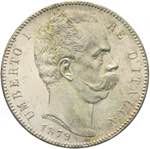 Umberto I - 5 lire 1879 ... 