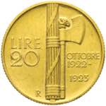 Vittorio Emanuele III - 20 lire 1923 Roma ... 