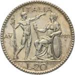 Vittorio Emanuele III - 20 lire 1927 anno V ... 