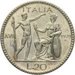 Vittorio Emanuele III - 20 lire 1929 anno ... 