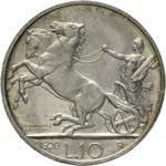Vittorio Emanuele III - 10 lire 1929 Roma ... 