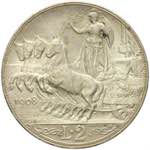 Vittorio Emanuele III - 2 lire 1908 Roma Ag. ... 