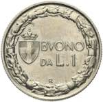 Vittorio Emanuele III - Lira 1926 Roma Ni. ... 