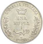 Vittorio Emanuele III - Rupia 1920 Roma Ag. ... 