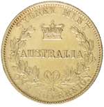 Australia - Regina Vittoria  sovrana oro ... 