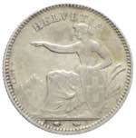 Svizzera - 1 franco 1851 ... 