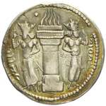Sassanidi Shalpur I 241-272 a.C. dracma Ag. ... 