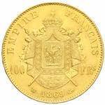 Francia - 100 franchi 1869 Strasburgo Av. ... 