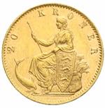 Danimarca - Cristiano IX - 20 kroner 1876. ... 