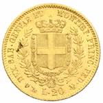 Vittorio Emanuele II - 20 lire 1857 Genova ... 