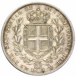 Carlo Alberto - 5 lire 1836 Genova P in ... 