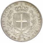 Carlo Alberto - 5 lire 1840 Genova P in ... 