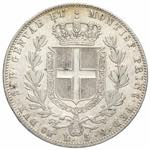 Carlo Alberto - 5 lire 1847 Torino P in ... 