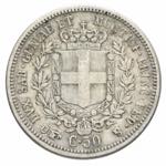 Vittorio Emanuele II - 50 centesimi 1857 ... 