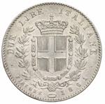 Vittorio Emanuele II - 2 lire 1861 Firenze ... 