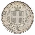 Vittorio Emanuele II - 1 lire 1860 Firenze ... 