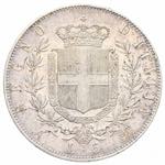 Vittorio Emanuele II - 5 lire 1865 Napoli N ... 