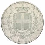 Vittorio Emanuele II - 5 lire 1873 Roma R ... 
