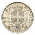 Vittorio Emanuele II - Lira argento 1867 ... 