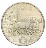 Vittorio Emanuele III - 20 lire 1936 anno ... 