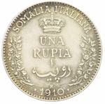 Vittorio Emanuele III - Rupia 1910 Roma Ag. ... 
