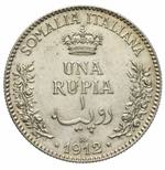 Vittorio Emanuele III - Rupia 1912 Roma Ag. ... 