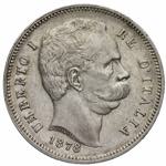 Umberto I - 5 lire 1878 ... 