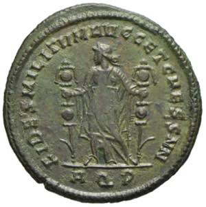 Monete Romane - Massimiano Erculeo - follis ... 