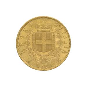 Vittorio Emanuele II - 20 lire 1865 - Torino ... 