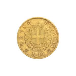 Vittorio Emanuele II - 10 lire 1863 - Torino ... 