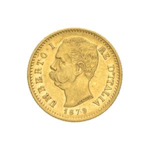 Umberto I - 20 lire 1879 ... 