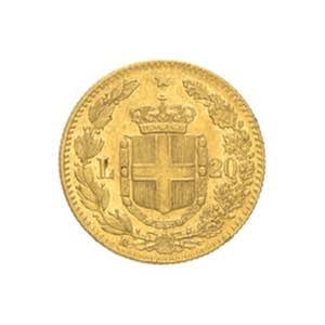 Umberto I - 20 lire 1879 - Roma Av. 20 lire ... 
