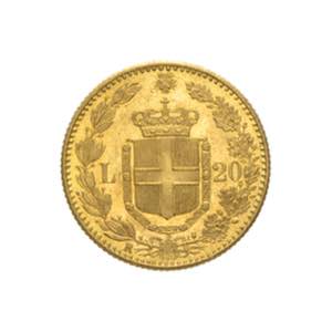 Umberto I - 20 lire 1890 - Roma Av. 20 lire ... 