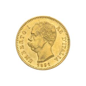 Umberto I - 20 lire 1891 ... 
