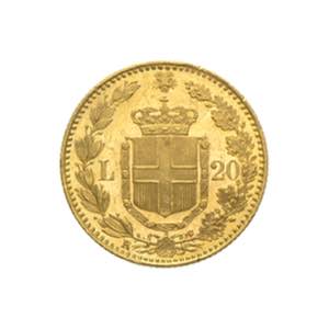 Umberto I - 20 lire 1893 - Roma Av. 20 lire ... 