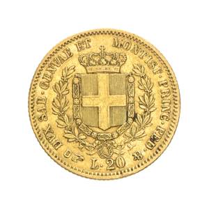 Vittorio Emanuele II - 20 lire 1851 - Torino ... 