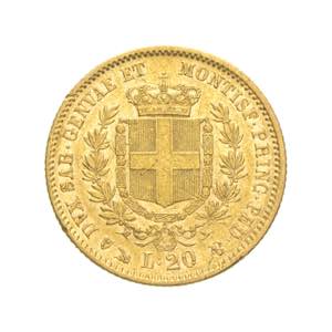 Vittorio Emanuele II - 20 lire 1852 - Genova ... 