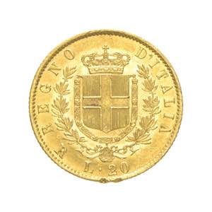 Vittorio Emanuele II - 20 lire 1877 - Roma ... 