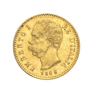 Umberto I - 20 lire 1888 ... 