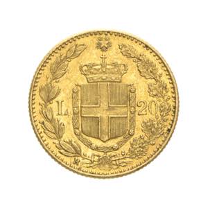 Umberto I - 20 lire 1888 - Roma Av. 20 lire ... 