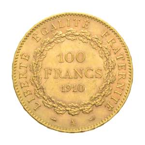 Francia - Terza Repubblica - 100 franchi ... 