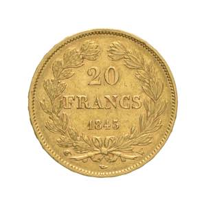 Francia - Luigi Filippo - 20 franchi 1843 - ... 