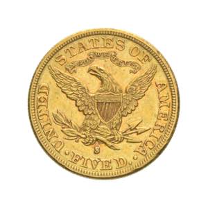 Stati Uniti - 5 dollari Liberty 1897  Av. 5 ... 