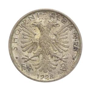 Monete Straniere - Albania - 2 franga ari ... 