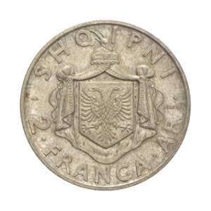 Monete Straniere - Albania - 2 franga ari ... 