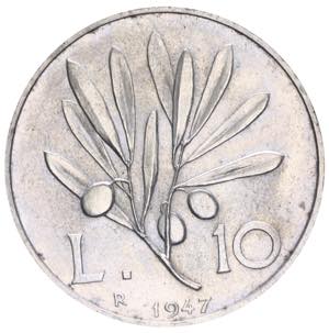 Repubblica Italiana - serie 4 monete 1947 ... 
